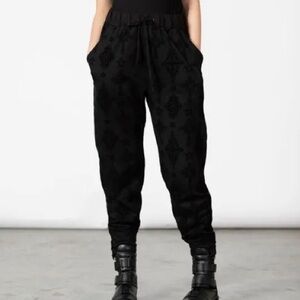 NEW KILLSTAR Black Night Thirst Joggers